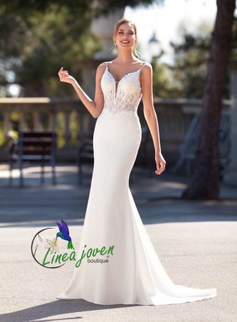 Novia Linea Joven boutique Cartagena Murcia