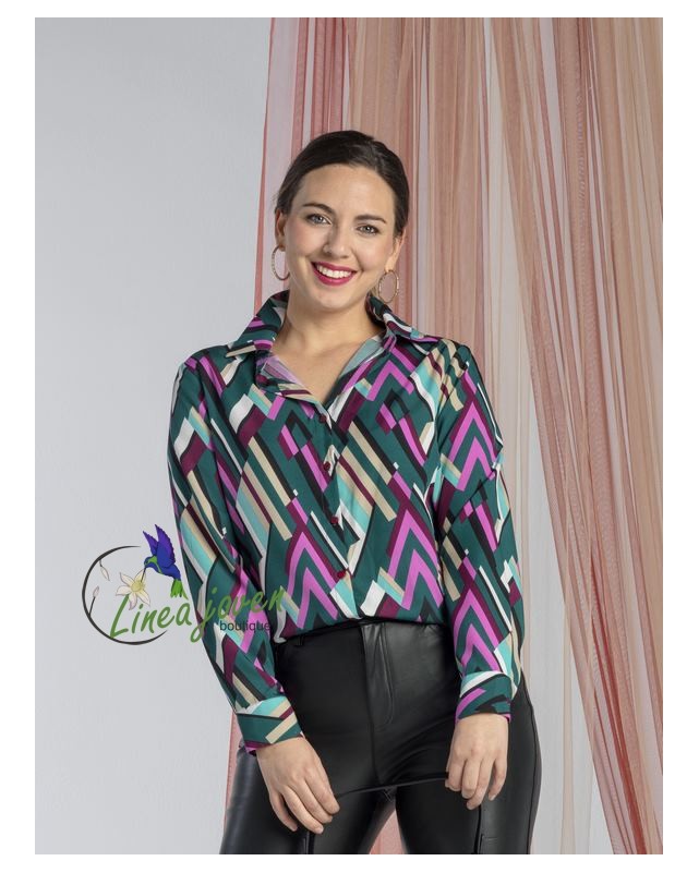 Blusa estampada